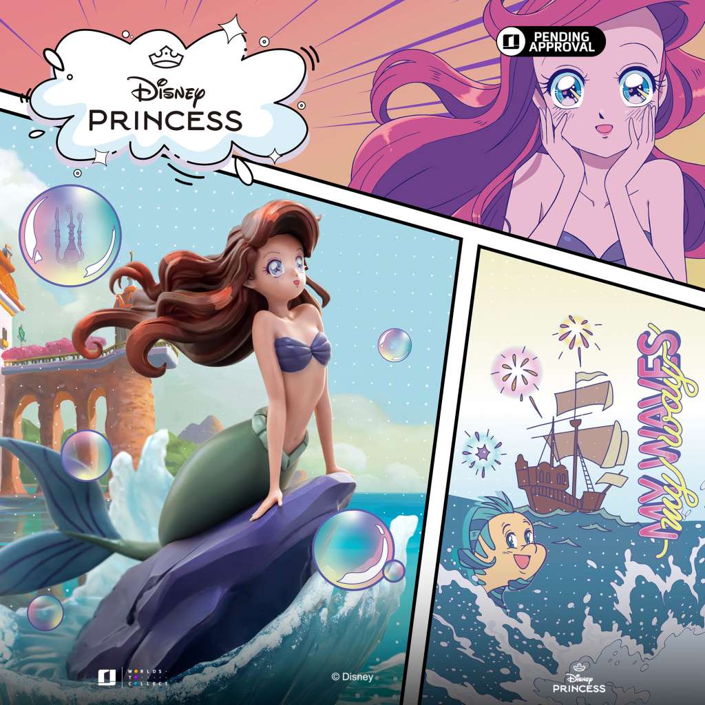 IRON STUDIOS - Disney's Anime Princess Ariel PVC Statue