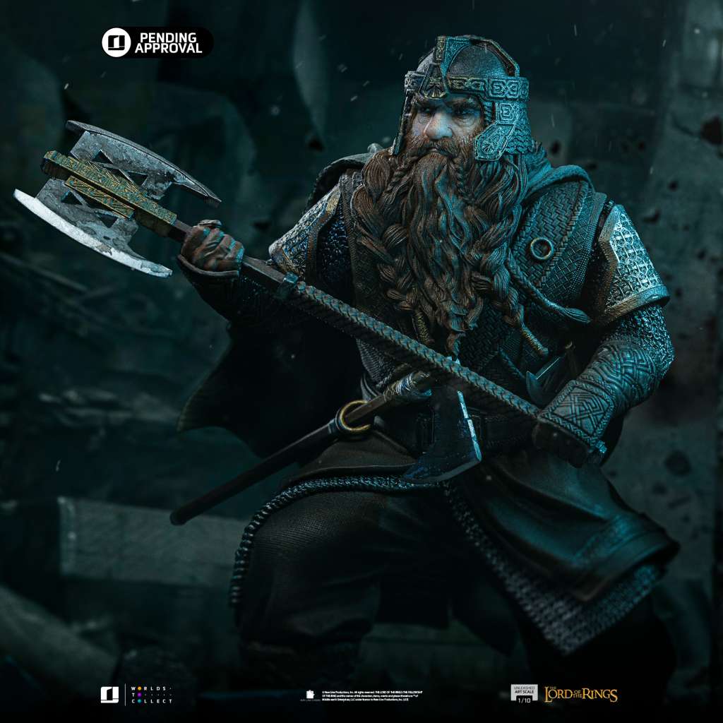 IRON STUDIOS - Lord Of The Rings Gimli Unleashed 1/10 Statue
