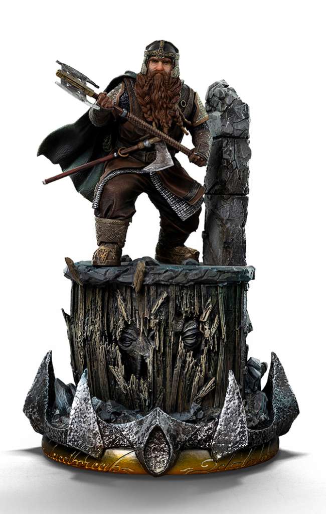 IRON STUDIOS - Lord Of The Rings Gimli Unleashed 1/10 Statue