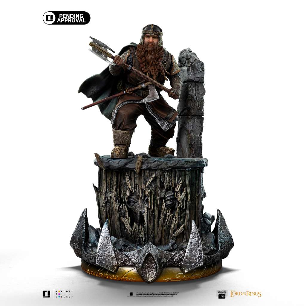 IRON STUDIOS - Lord Of The Rings Gimli Unleashed 1/10 Statue