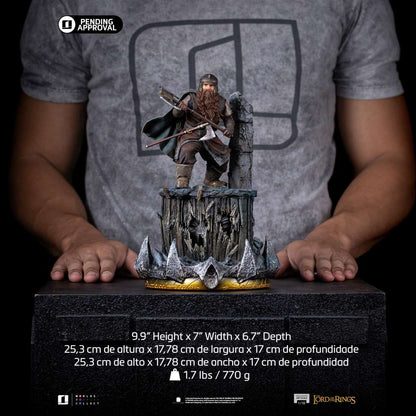 IRON STUDIOS - Lord Of The Rings Gimli Unleashed 1/10 Statue
