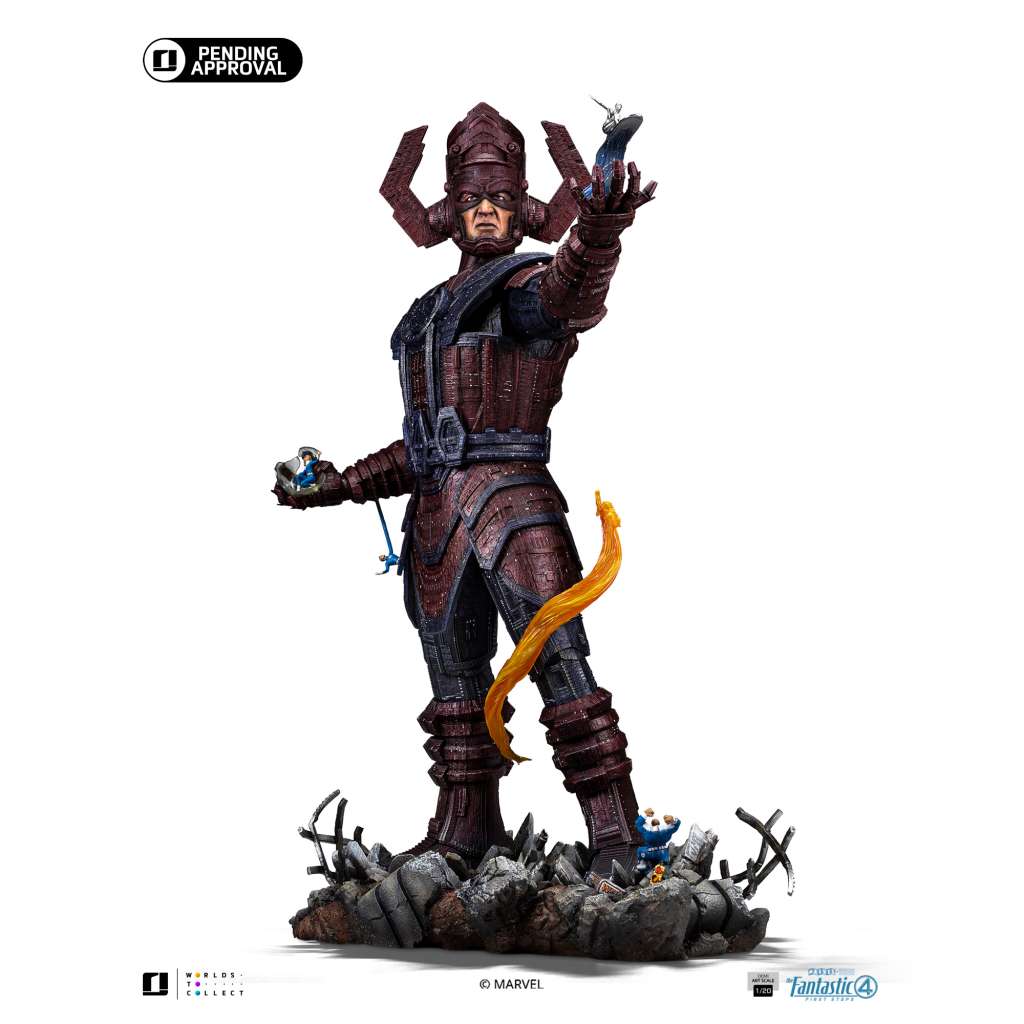 IRON STUDIOS - Fantastic Four Galactus Battle Demi Art scale 1/20 Diorama