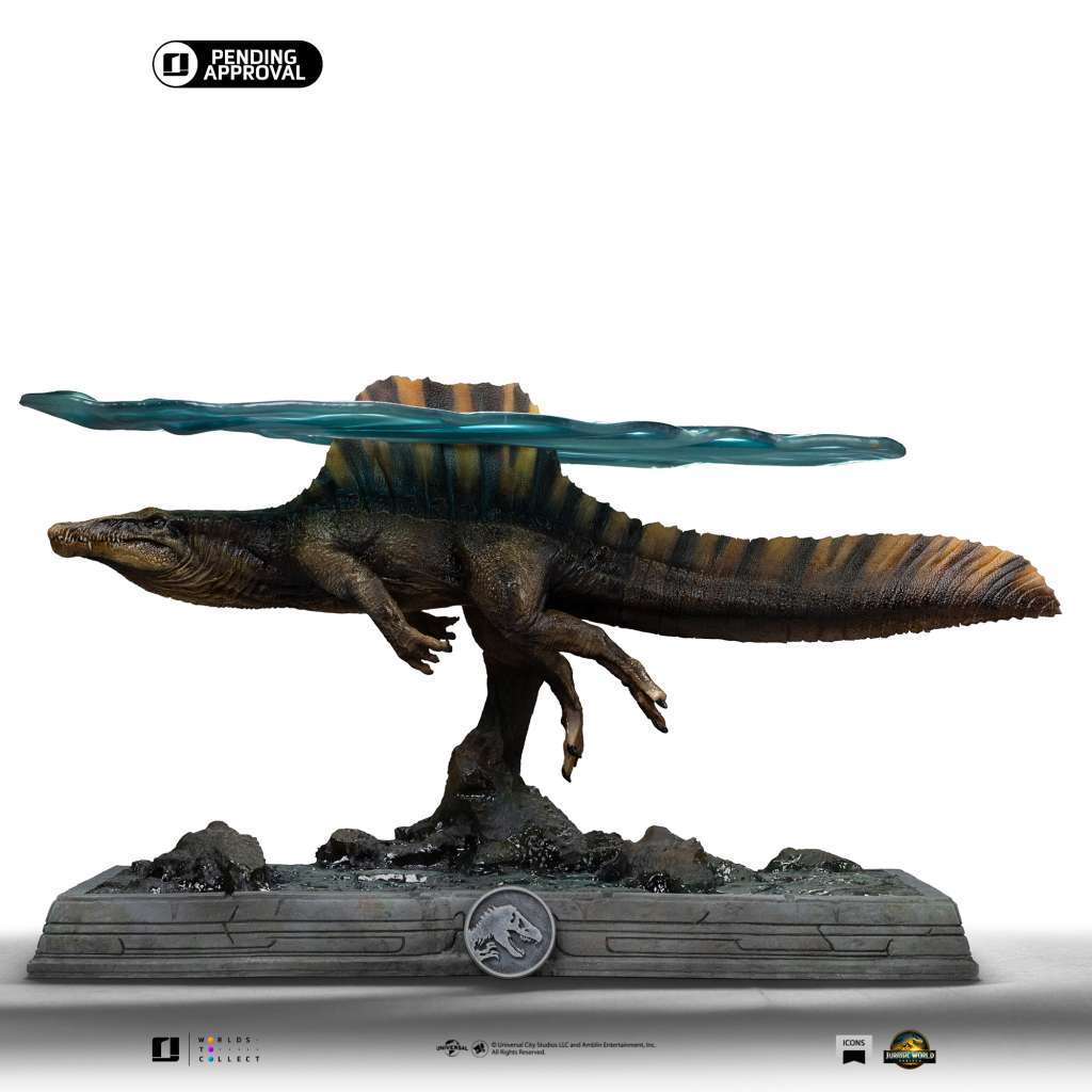IRON STUDIOS - Jurassic World Rebirth Spinosaurus Icons Statue