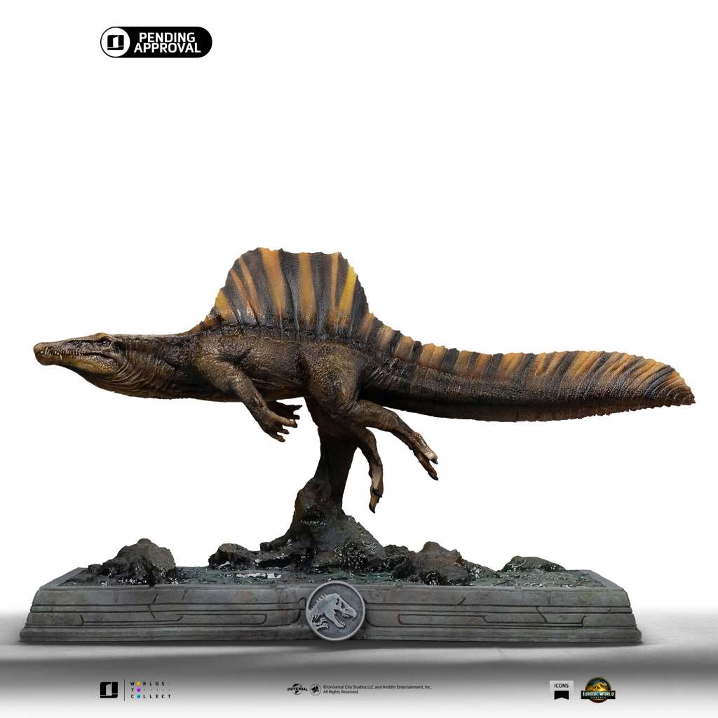 IRON STUDIOS - Jurassic World Rebirth Spinosaurus Icons Statue