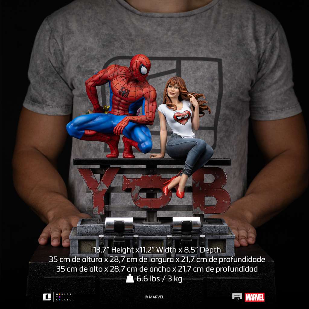 IRON STUDIOS - Spider-man And MJ 1/6 Scale Diorama