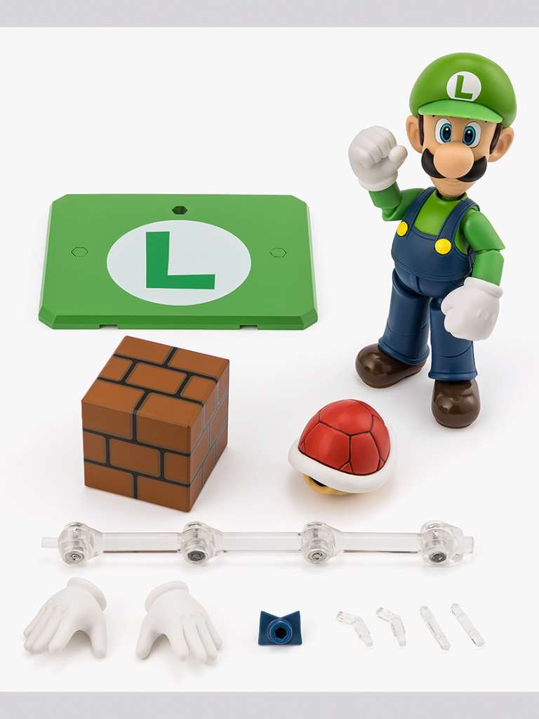 BANDAI - Super Mario Luigi Shf