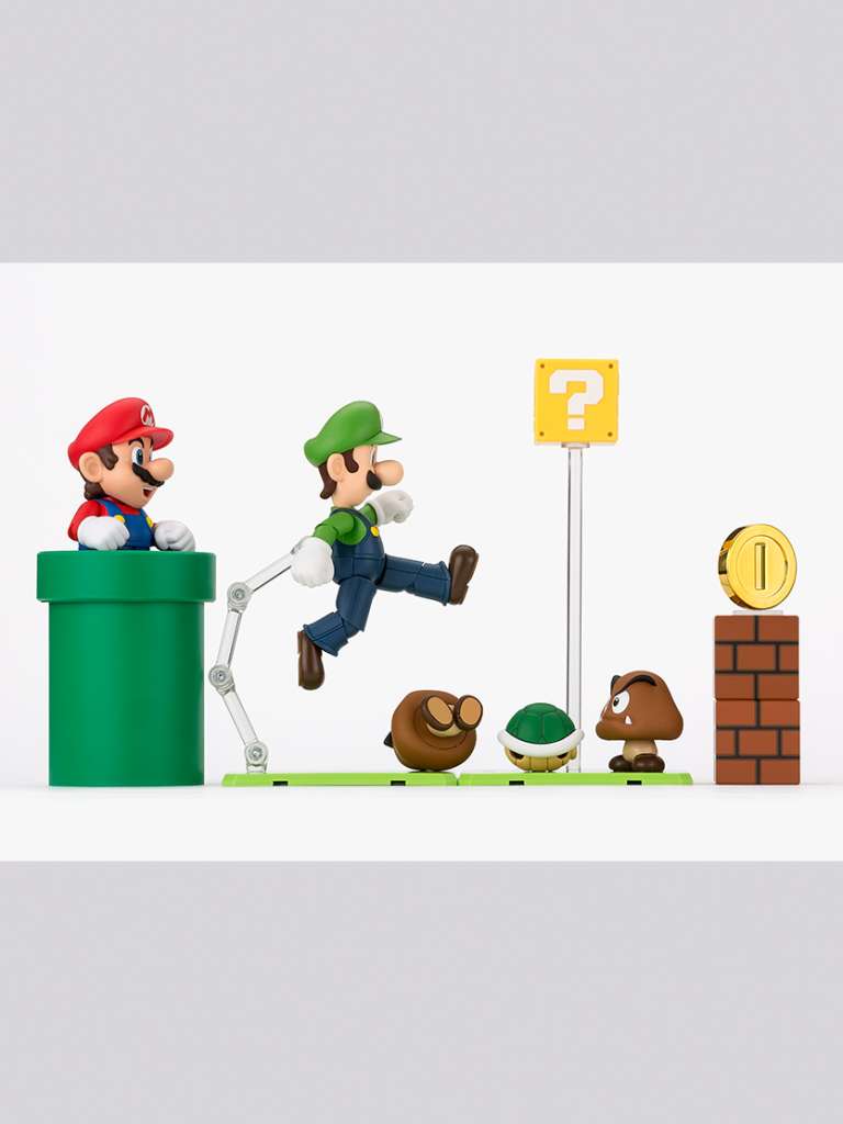 BANDAI - Super Mario Playset Shf