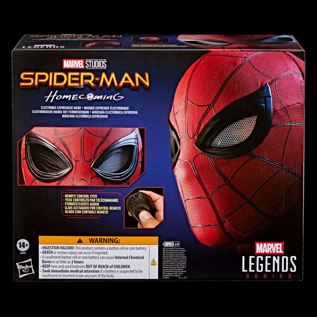 HASBRO - Marvel Legends Electronic Expressive Spider-Man Mask