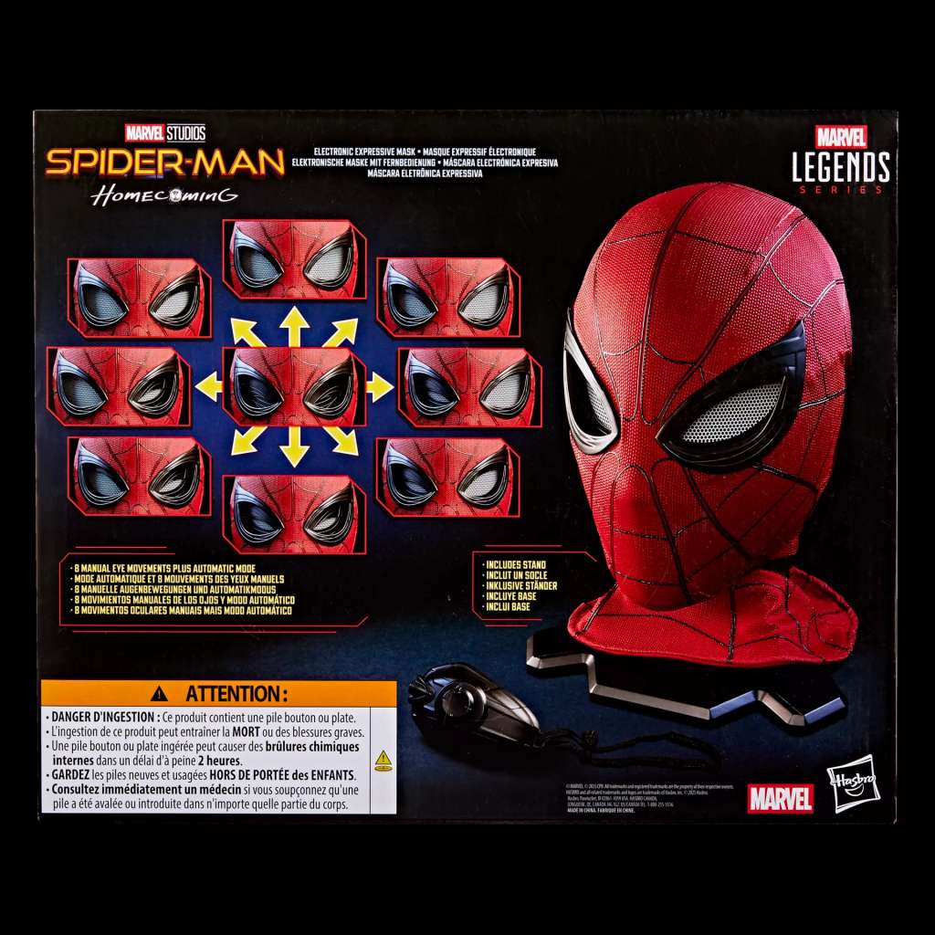 HASBRO - Marvel Legends Electronic Expressive Spider-Man Mask