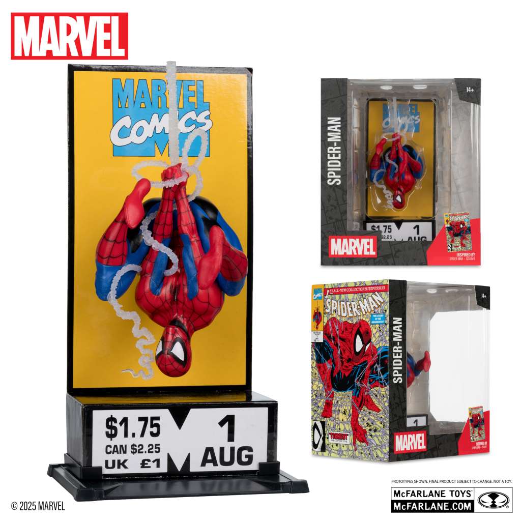 Mc FARLANE TOYS - Marvel Collection 1:10 wv5 Spider-man Corner Box Figure