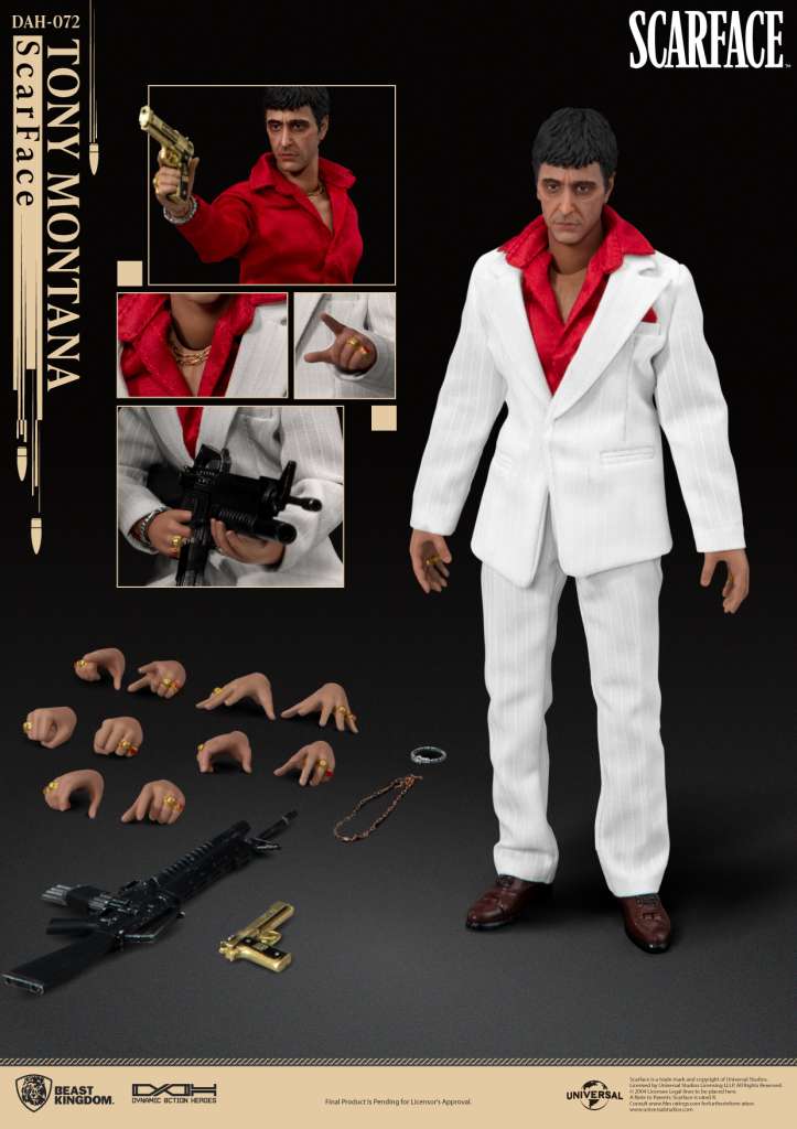 BEAST KINGDOM - Scarface (1983) Action Figure Tony Montana