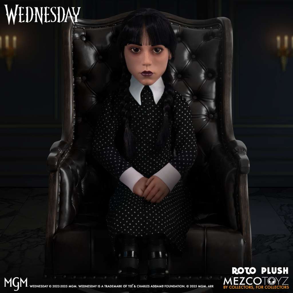 MEZCO TOYS - Wednesday mds Roto Plush