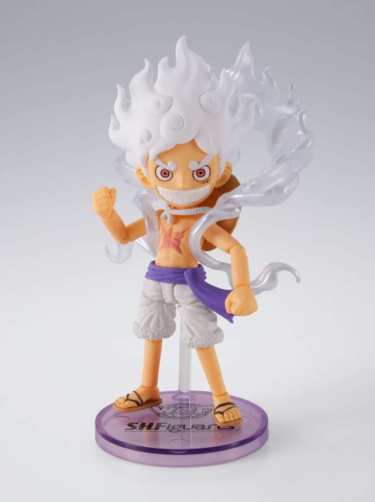 BANDAI - World Collectable Figure X S.h.Figuarts Monkey D Luffy Gear 5 Af