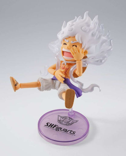 BANDAI - World Collectable Figure X S.h.Figuarts Monkey D Luffy Gear 5 Af