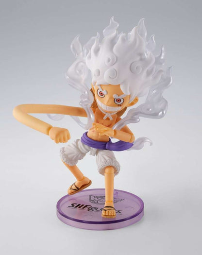BANDAI - World Collectable Figure X S.h.Figuarts Monkey D Luffy Gear 5 Af