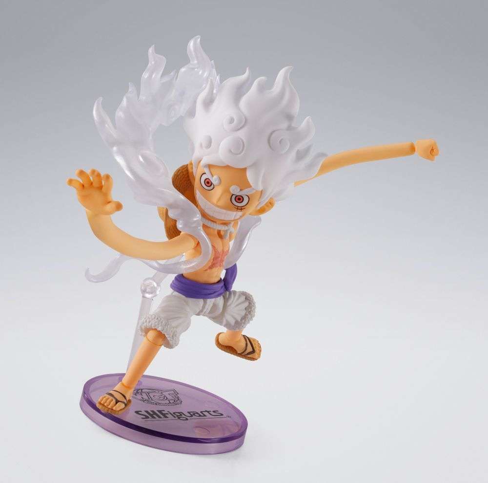 BANDAI - World Collectable Figure X S.h.Figuarts Monkey D Luffy Gear 5 Af