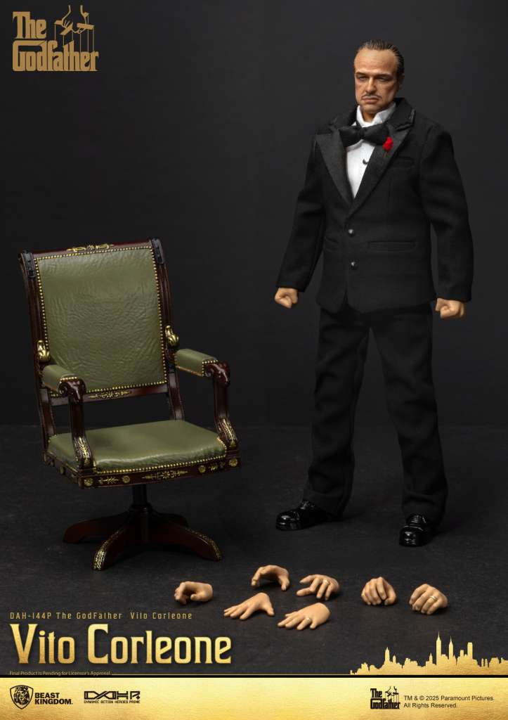 BEAST KINGDOM - The Godfather Action Figure Vito Corleone
