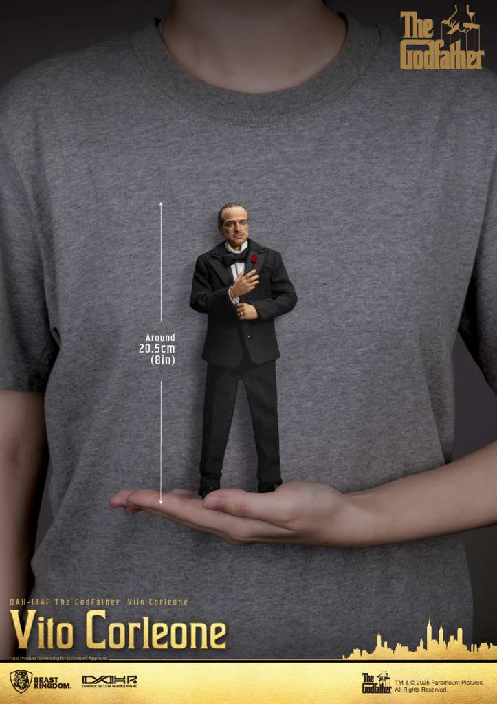 BEAST KINGDOM - The Godfather Action Figure Vito Corleone