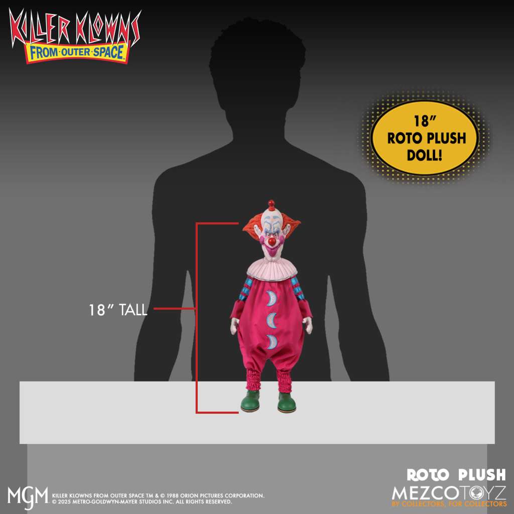 MEZCO TOYS - Killer Klowns Slim mds Roto Plush