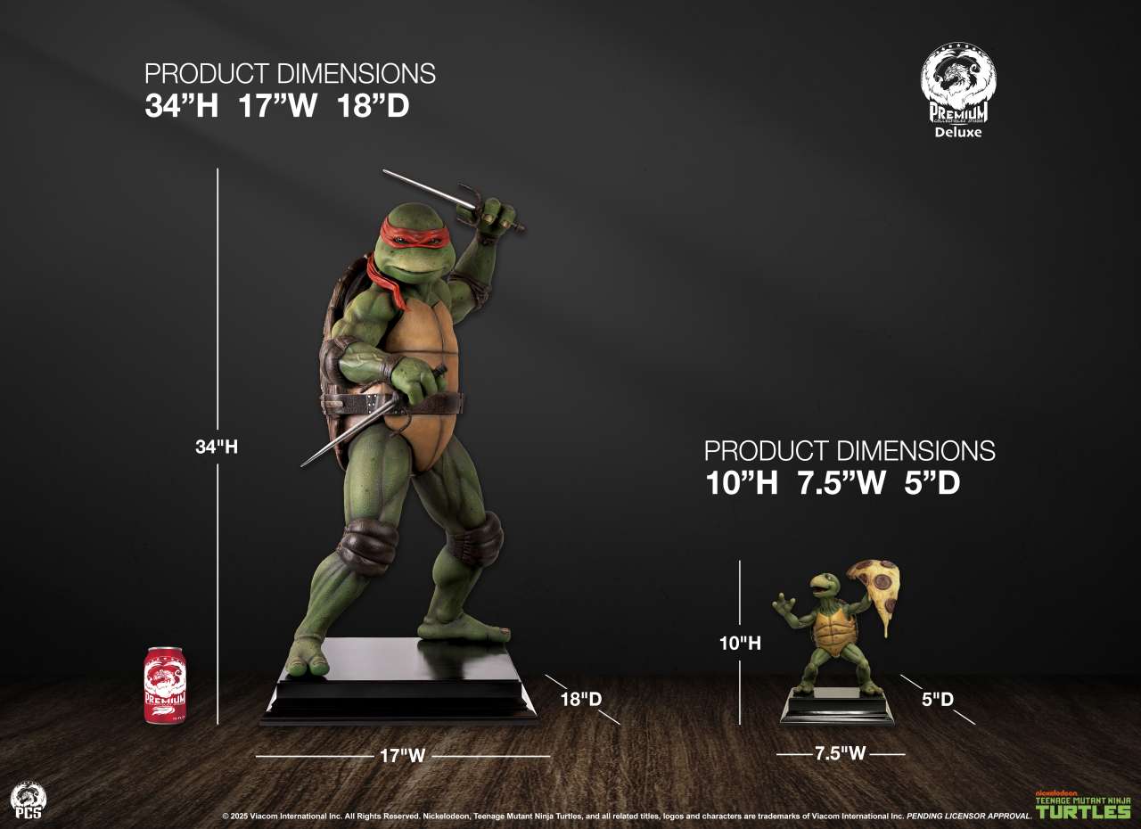 PCS - Tmnt Raphael 1/2 st Deluxe