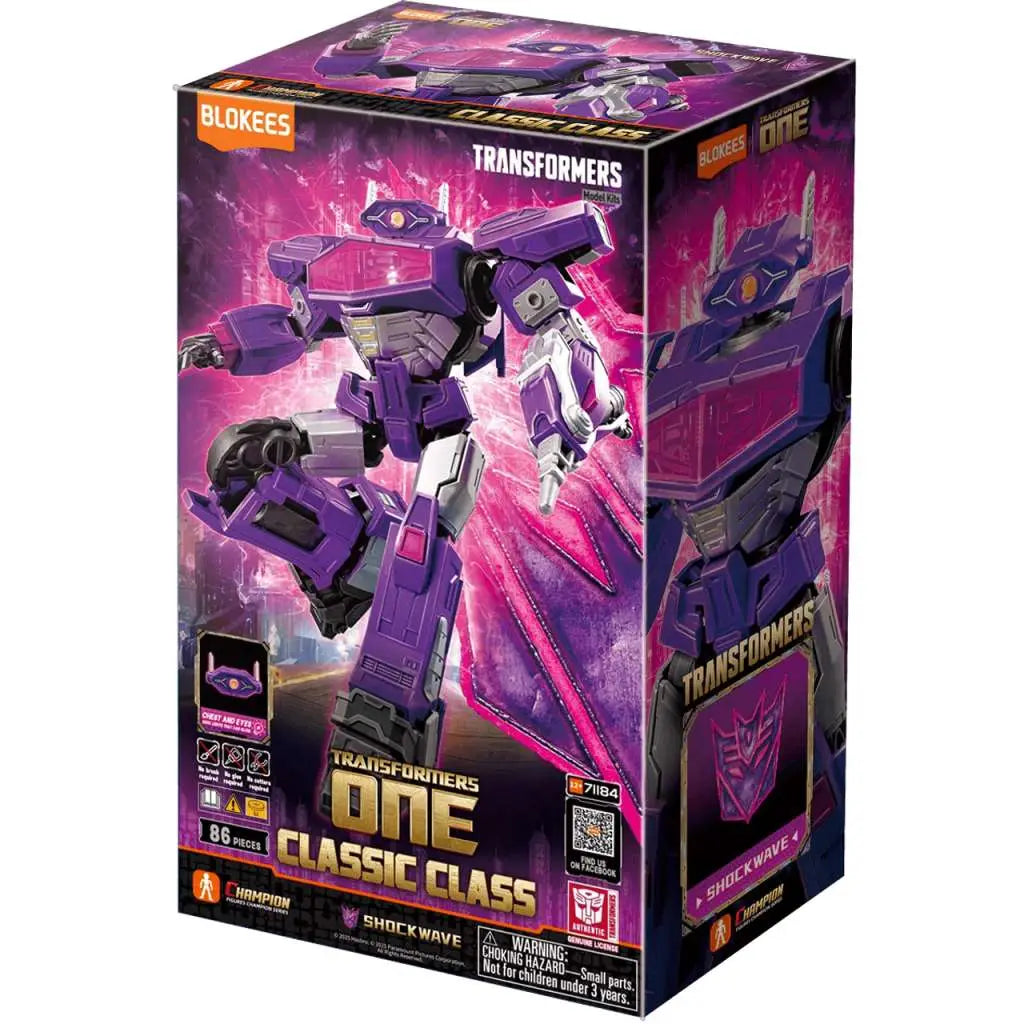 BLOKEES - Transformers Shockwave Movie 8 Classic Class 18 Model Kit