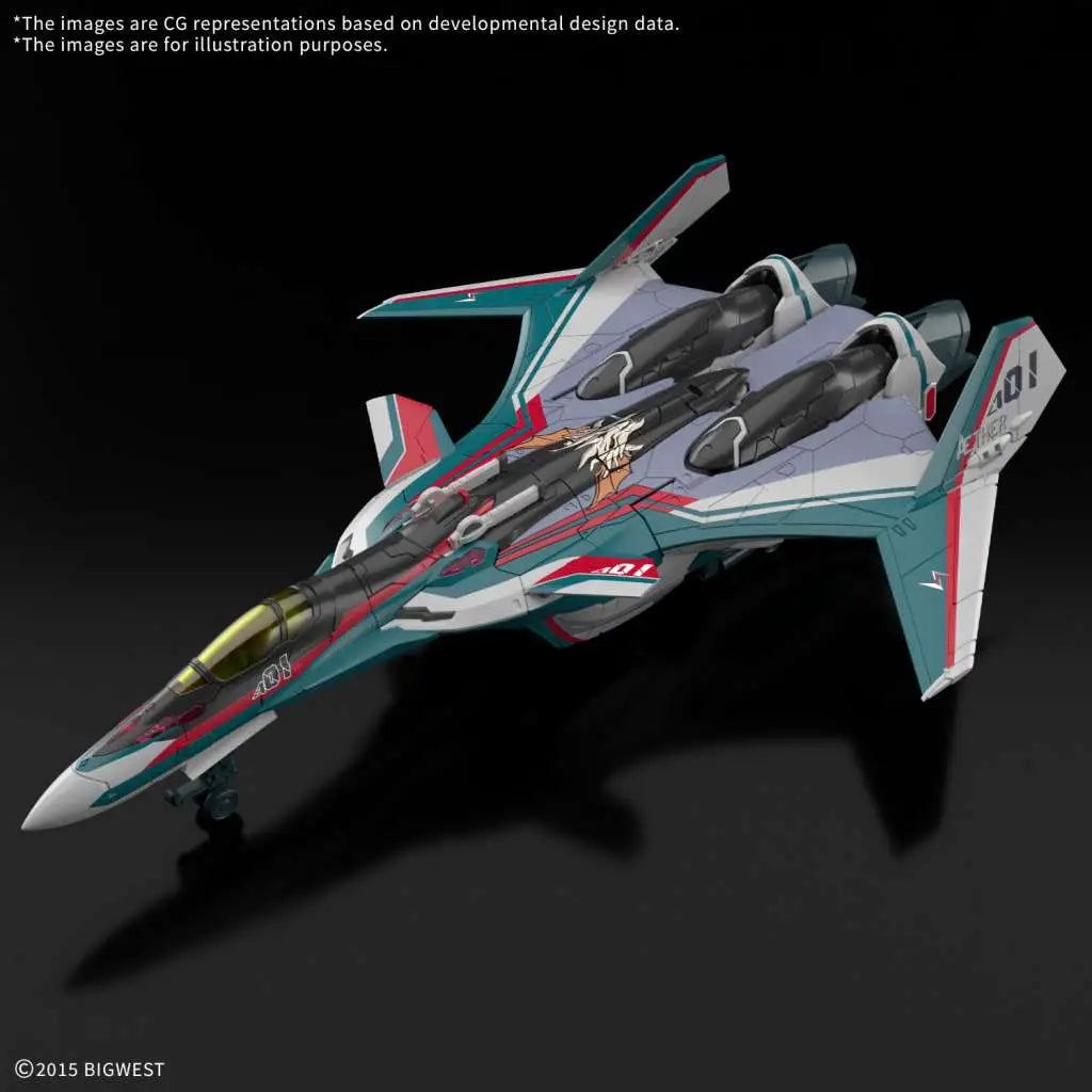 BANDAI MODEL KIT - MACROSS - hg vf-31s siegfried arad molders use 1/100