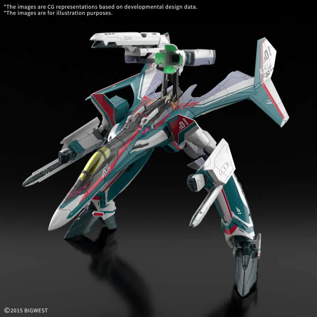 BANDAI MODEL KIT - MACROSS - hg vf-31s siegfried arad molders use 1/100