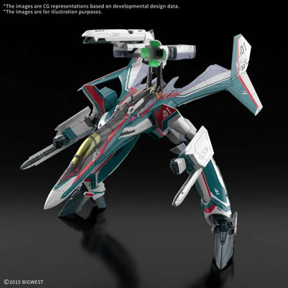 BANDAI MODEL KIT - MACROSS - hg vf-31s siegfried arad molders use 1/100