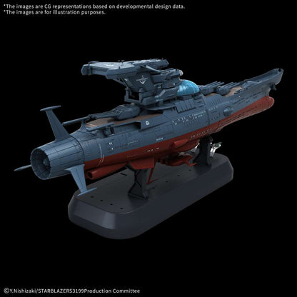 BANDAI - Yamato 3199 Experimental Ship Of Transcendental Dimension bby-03 ginga 1/1000