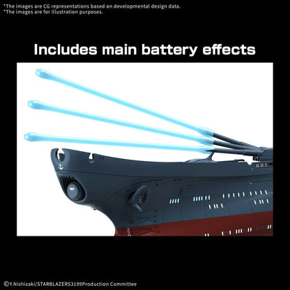 BANDAI - Yamato 3199 Experimental Ship Of Transcendental Dimension bby-03 ginga 1/1000