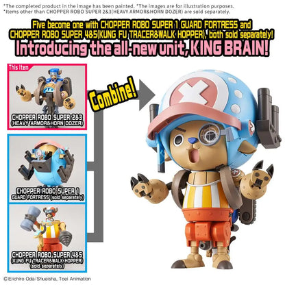 BANDAI - Chopper Robo Super 2&3 Heavy Armor & Horn Dozer
