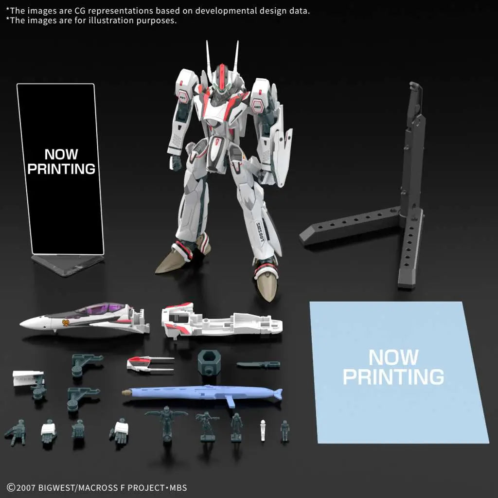 BANDAI - Hg Vf-25f Messiah Valkyrie Alto Custom Deluxe Set 1/100