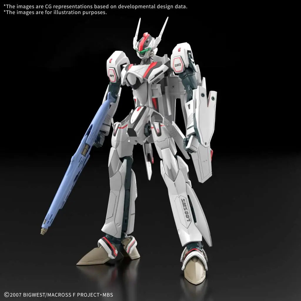 BANDAI - Hg Vf-25f Messiah Valkyrie Alto Custom Deluxe Set 1/100