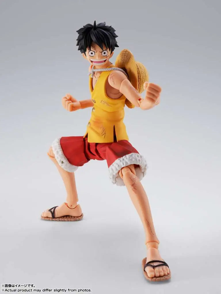 BANDAI - One Piece Monkey D.luffy Marineford Shf
