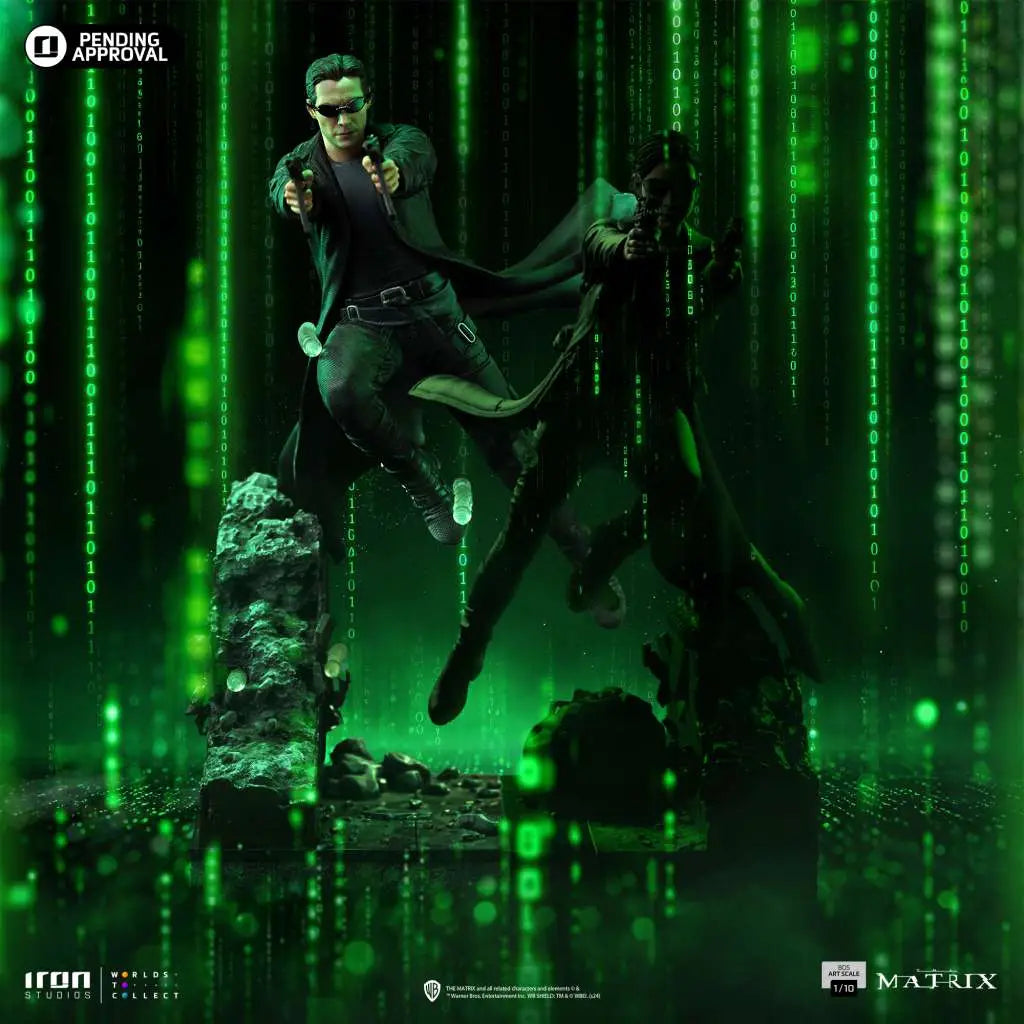 IRON STUDIOS - Matrix Neo 1/10 Statue