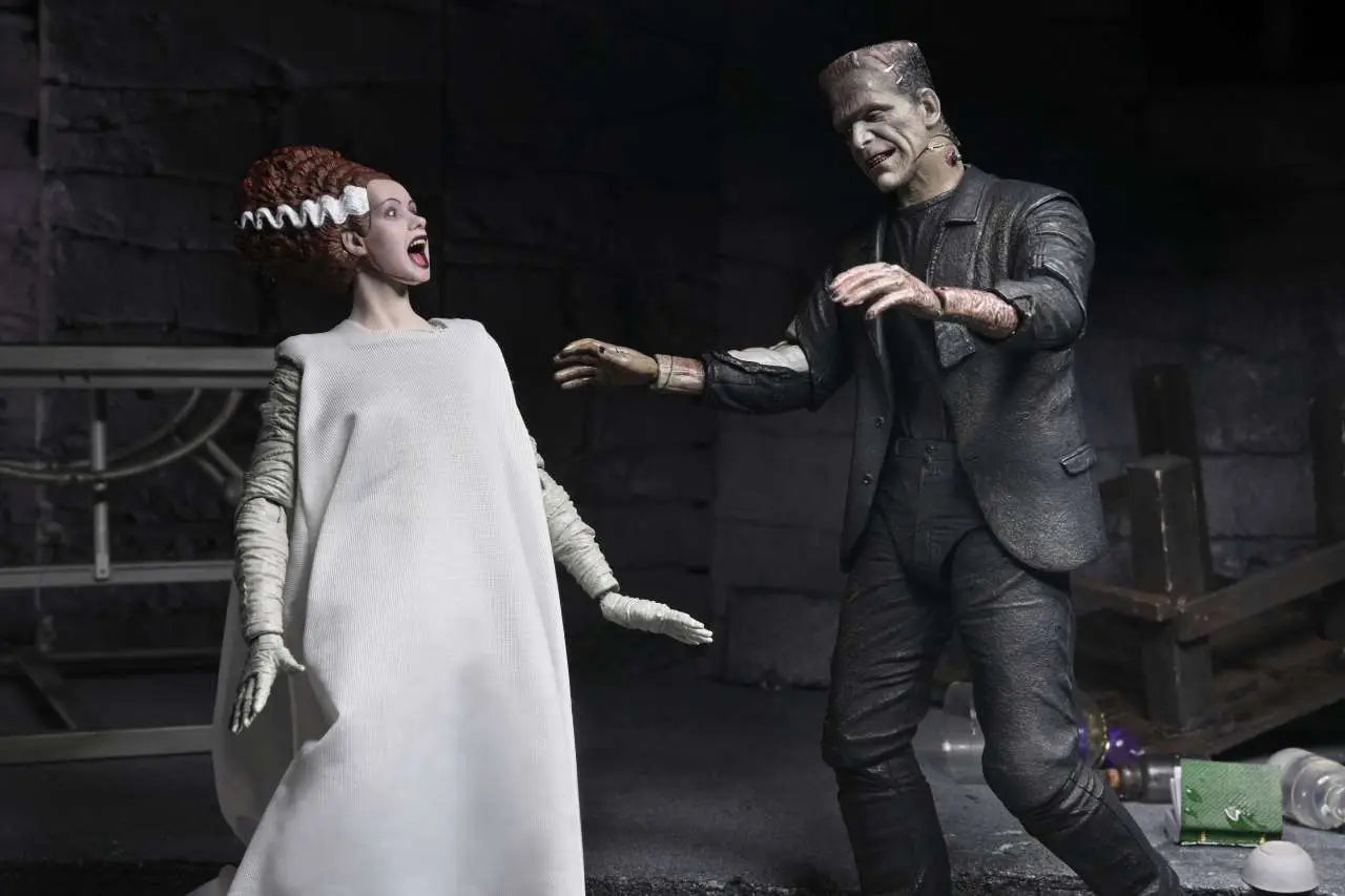 NECA - Um Bride Of Frankenstein 90th Monster & His Mate 2pack Af
