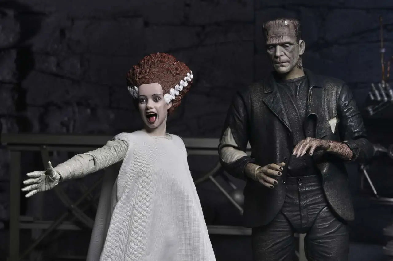 NECA - Um Bride Of Frankenstein 90th Monster & His Mate 2pack Af
