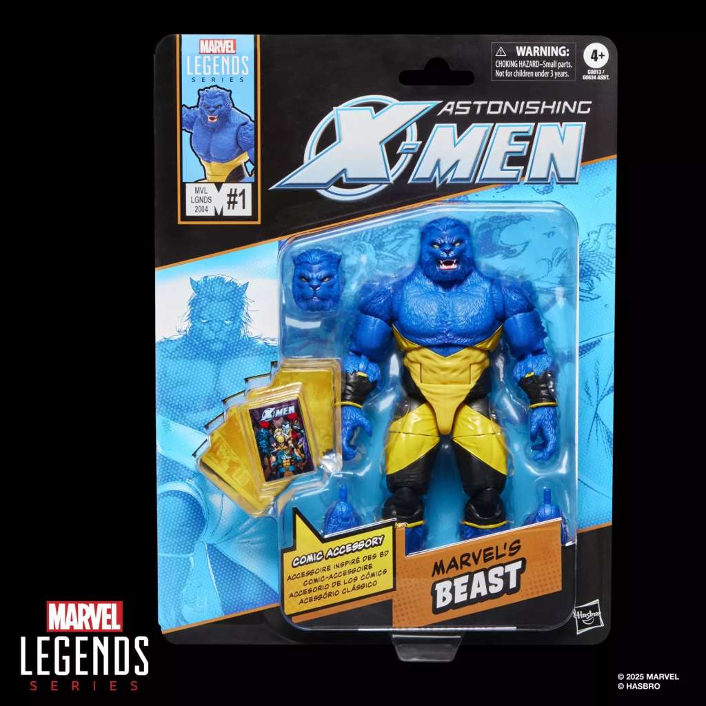 HASBRO - Marvel Legends Mini Comics X-Men Beast Action Figure