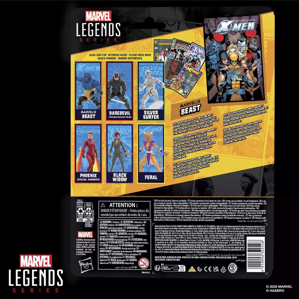 HASBRO - Marvel Legends Mini Comics X-Men Beast Action Figure
