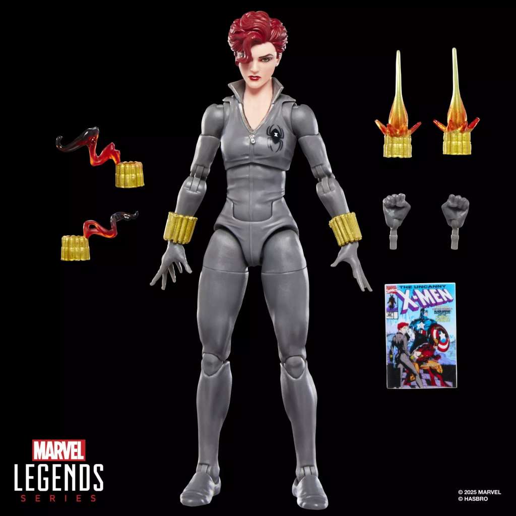 HASBRO - Marvel Legends Mini Comics Black Widow Action Figure