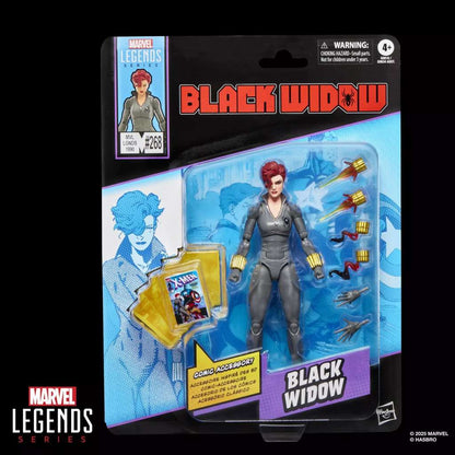 HASBRO - Marvel Legends Mini Comics Black Widow Action Figure