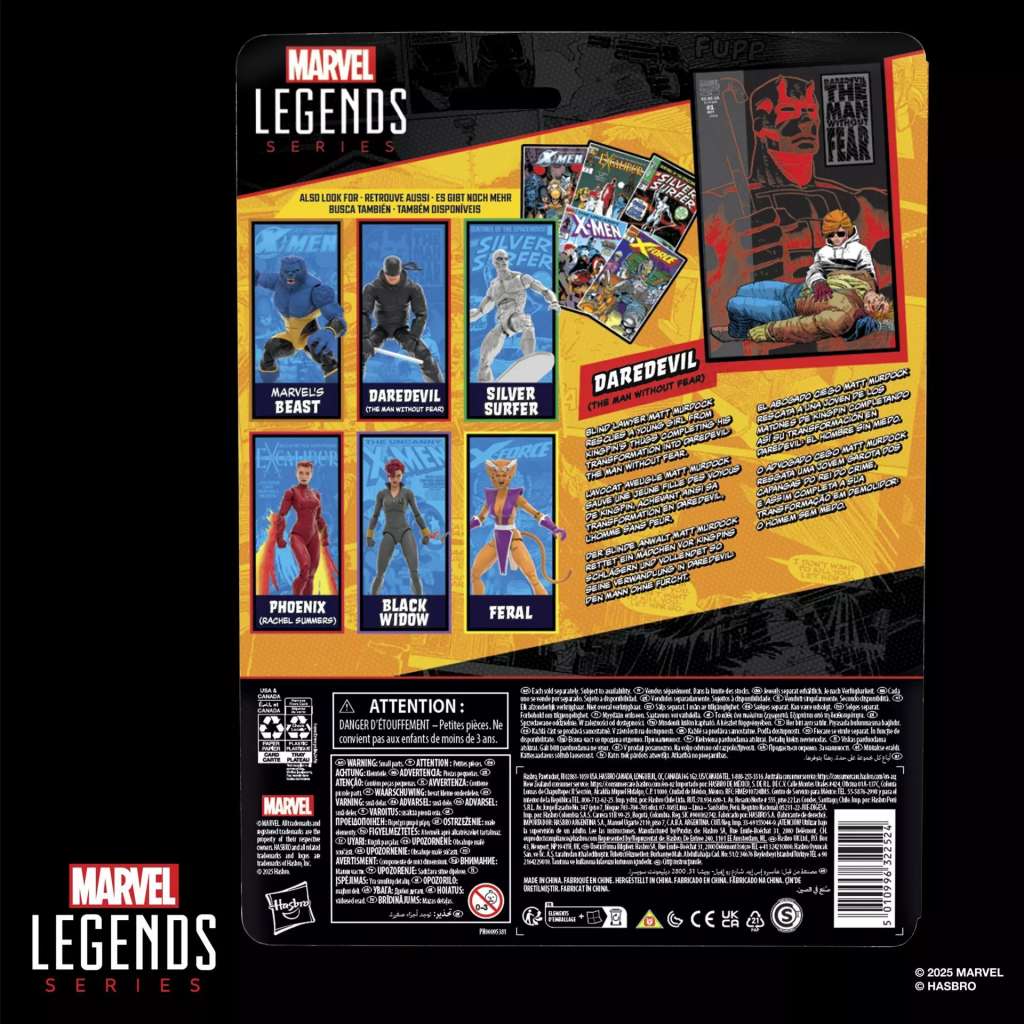 HASBRO - Marvel Legends Mini Comics Daredevil Action Figure