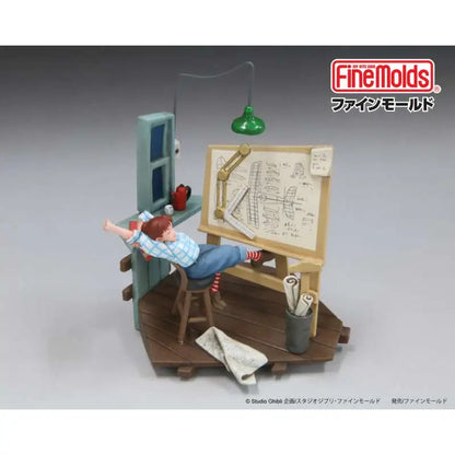 STUDIO GHIBLI - Porco Rosso Sleepless Fio 1/48 To Paint Model Kit