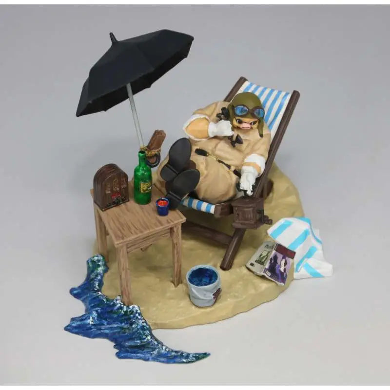 STUDIO GHIBLI - Porco Rosso Porco In His Hideout 1/48 To Paint Model Kit