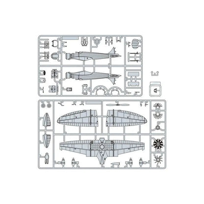 STUDIO GHIBLI - The Wind Rises Type 9 Prototype Fighter 1/48 Model Kit
