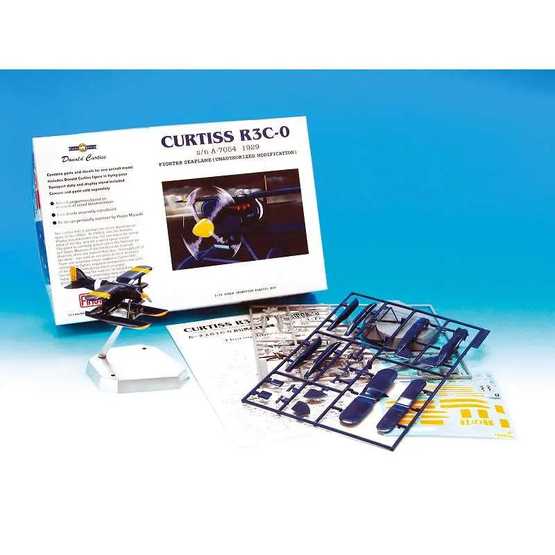 STUDIO GHIBLI - Porco Rosso Curtiss R3c-0 Seaplane Prototype 1/72 Model Kit