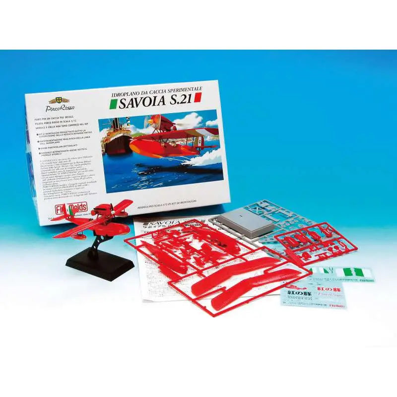 STUDIO GHILBI - Porco Rosso Savoia S.21 Hydravion Prototype 1/72 Model Kit