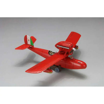 STUDIO GHIBLI - Porco Rosso Savoia S.21f Version 2 + Fig. Porco 1/72 Model Kit