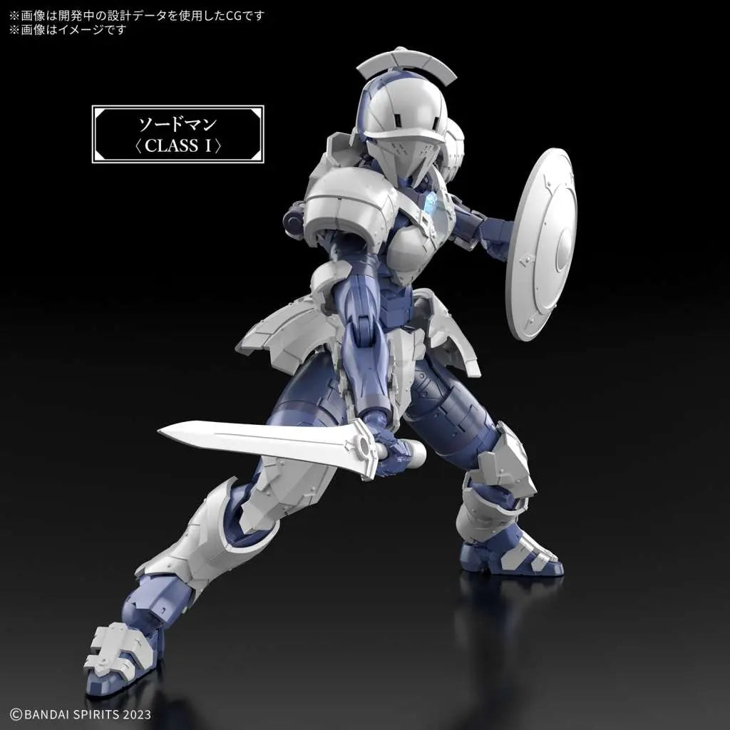 BANDAI MODEL KIT - 30mf Rosan Swordman #17