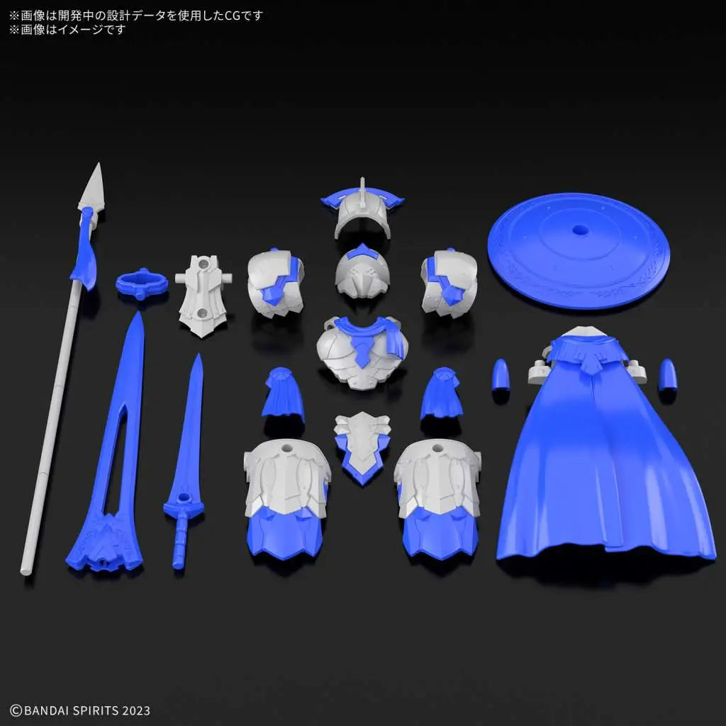 BANDAI MODEL KIT - 30mf Class Up Armor Rosan Gladiator A-19